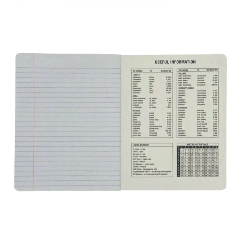 2x Unison Composition/Notebooks 80 Sheets Wide-Ruled